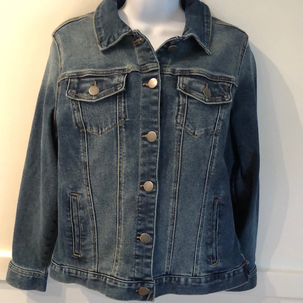 Christopher & Banks jean jacket